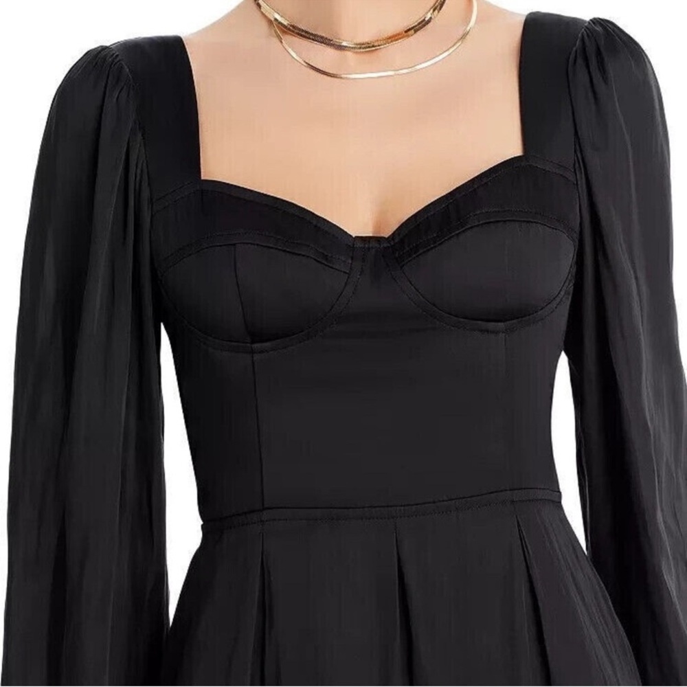AQUA black corset dress with tags - Picture 7 of 9